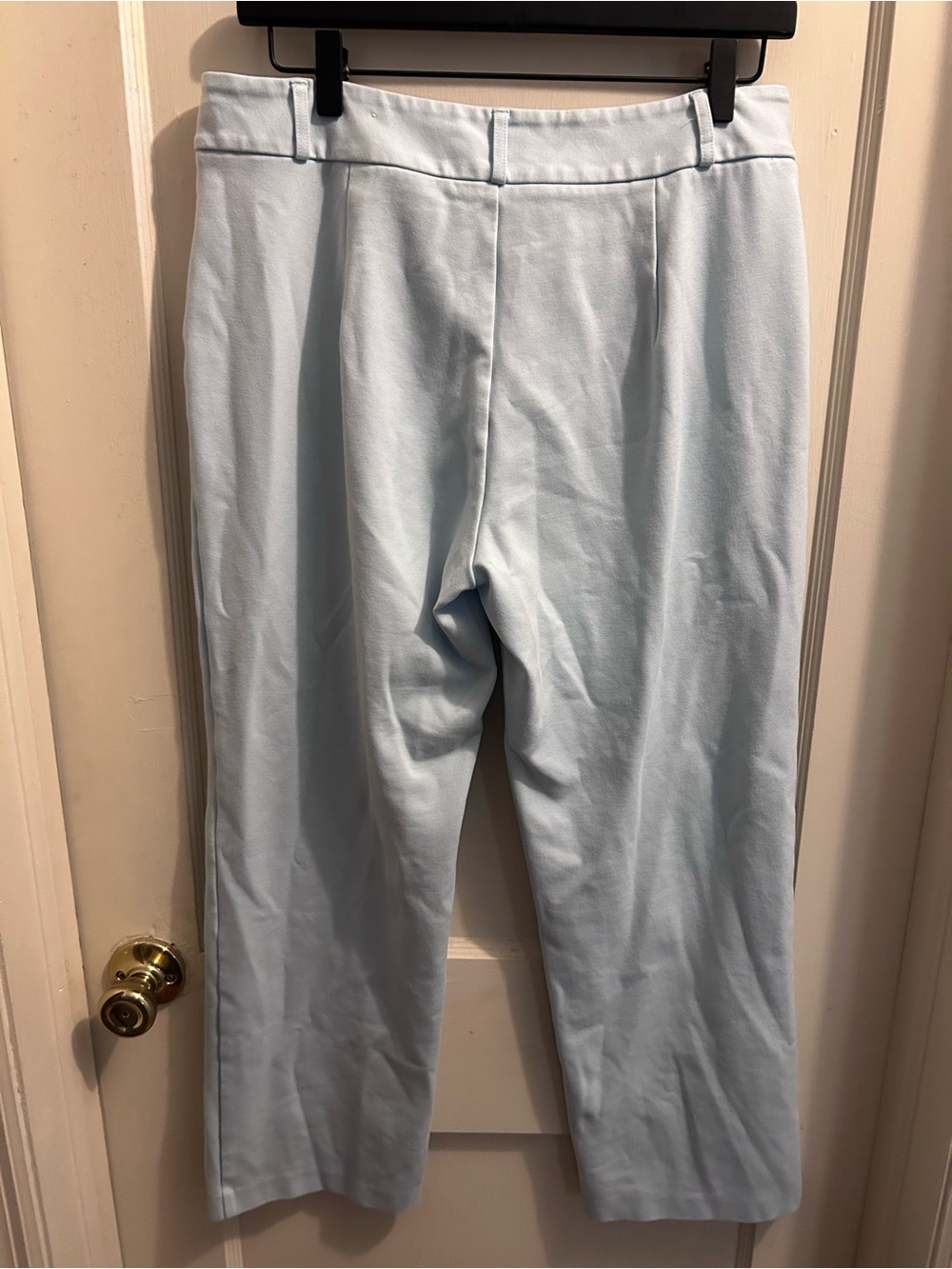 J. McLaughlin Light Blue Straight-Leg Dress Pants - Picture 3 of 5